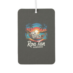 Roatan Sloth, Roatan Honduras Sloth, Roatan T-Shir Air Freshener