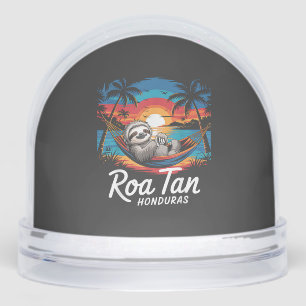 Roatan Sloth, Roatan Honduras Sloth, Roatan T-Shir Snowglobe
