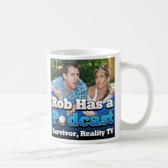 Rob Has a Podcast Coffee Mug (Right)