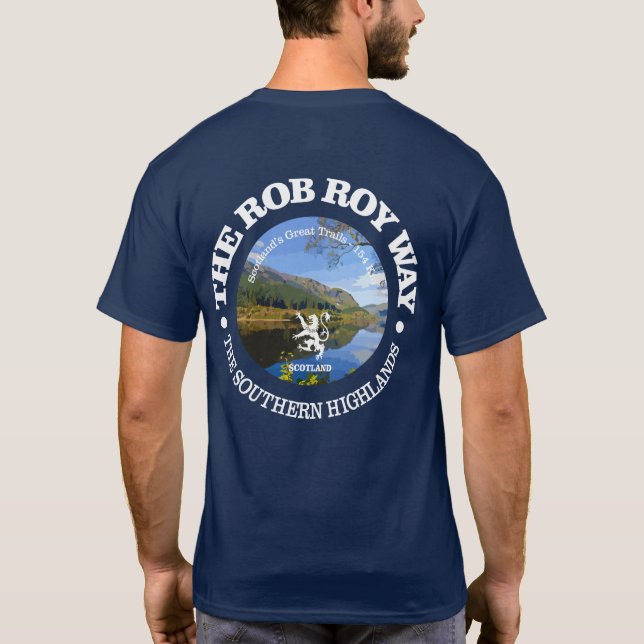 Rob Roy Way (rd) T-Shirt (Back)
