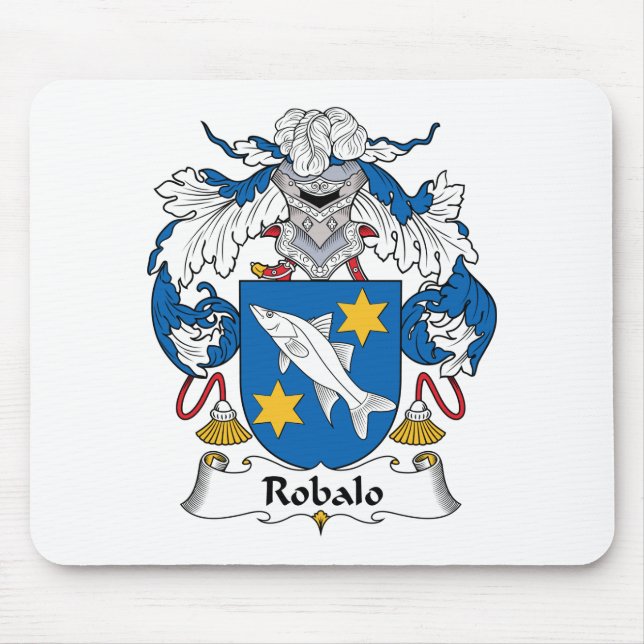 Robalo Family Crest Mouse Pad (Front)