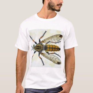 Robber Fly 221024IREF234 - Watercolor T-Shirt