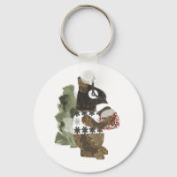 Robber Squirrel Keyring