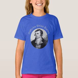Robbie Burns - Oidhche Bhlas Burns Light Grey T-Shirt