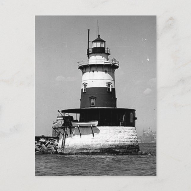 Robbins Reef Lighthouse Postcard (Front)