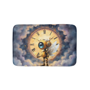 Robby the Winged Timekeeper – Wings of Time Series Bath Mat