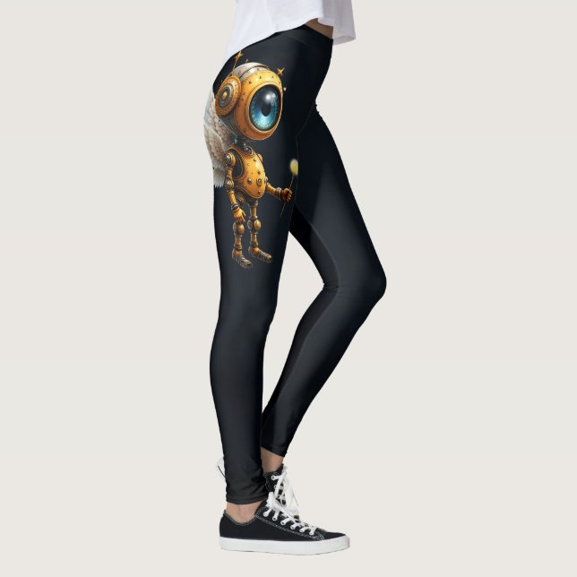 Robby the Winged Timekeeper – Wings of Time Series Leggings (Right)