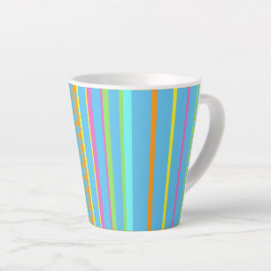 Robe Colorée. Mug en latte de couleur BG