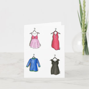 Robe de Cocktail femme Robe Carte pour notes de mo