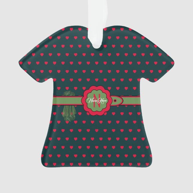Robe de poupée ceinte Figurine Noël TShirt (devant)