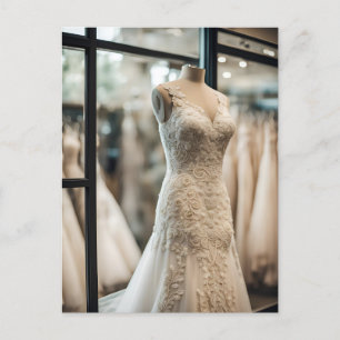 Robe mariage, Carte postale