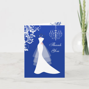 Robe mariage, lustre sur Merci bleu roi