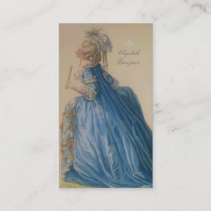Robe Marie Antoinette ~ Carte de visite