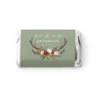 Robe rustique sauge vert mariage élégant