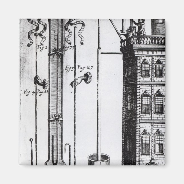 Robert Boyle's development of the water pump Magnet (Front)