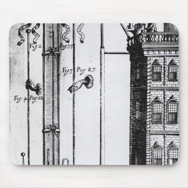 Robert Boyle's development of the water pump Mouse Pad (Front)