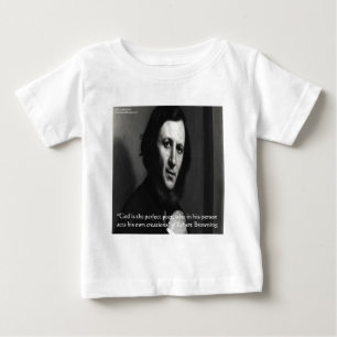 Robert Browning God Perfect Poet Quote Baby T-Shirt