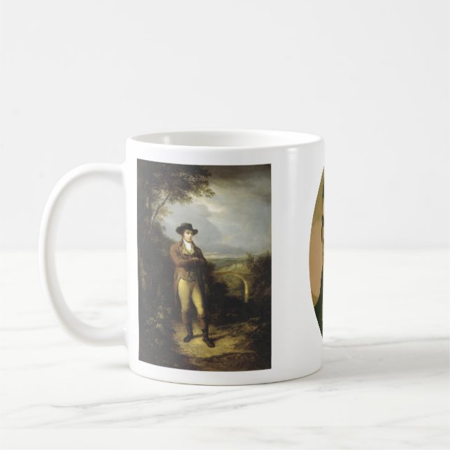 Robert Burns Gift Mug (Left)