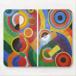 Robert Delaunay abstract art Mouse Pad