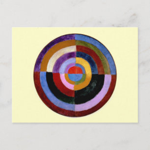 Robert Delaunay abstract art Postcard