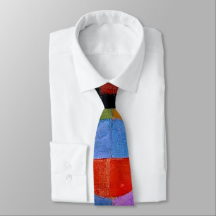 Robert Delaunay Claasical Abstract Art Painting Tie