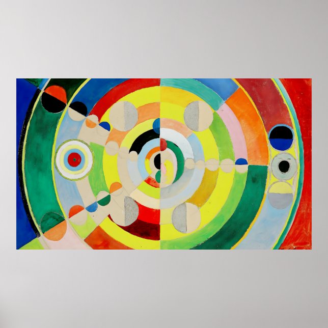 Robert Delaunay - Disc-Relief - Abstract Poster (Front)