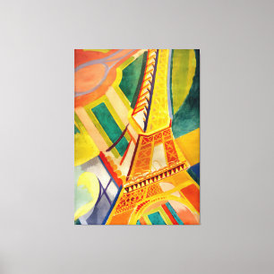 Robert Delaunay - Eiffel Tower Canvas Print