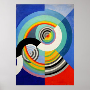Robert Delaunay - Rythme n° 3  Poster