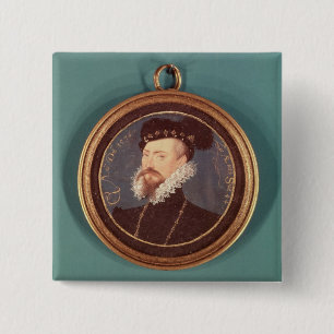 Robert Dudley, Earl of Leicester (c.1532-88) 1576 2 Inch Square Button