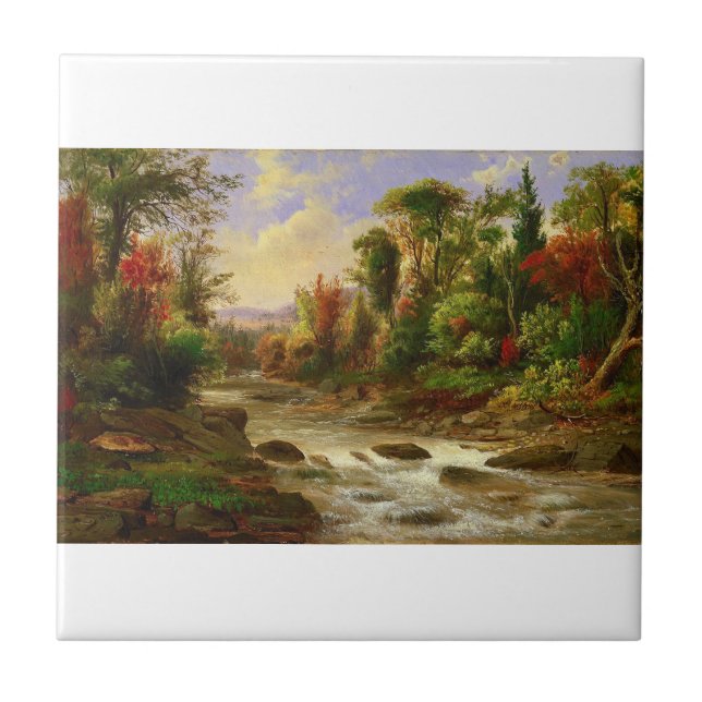 Robert-duncanson | Zazzle_Growshop. Tile (Front)