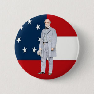 ROBERT E. LEE 2 INCH ROUND BUTTON