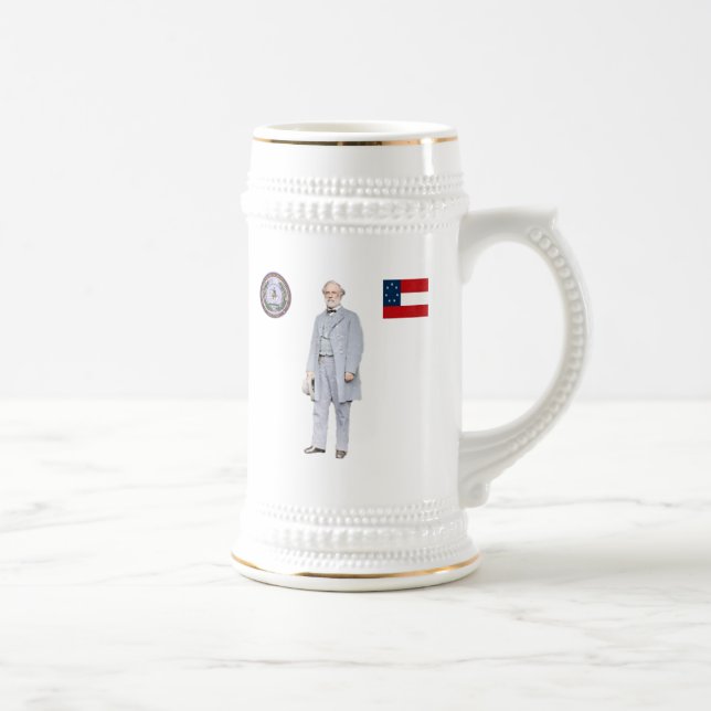 ROBERT E. LEE BEER STEIN (Right)