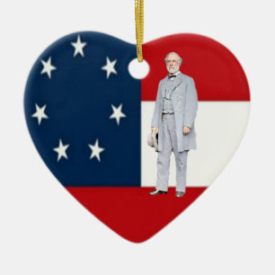 ROBERT E. LEE CERAMIC ORNAMENT