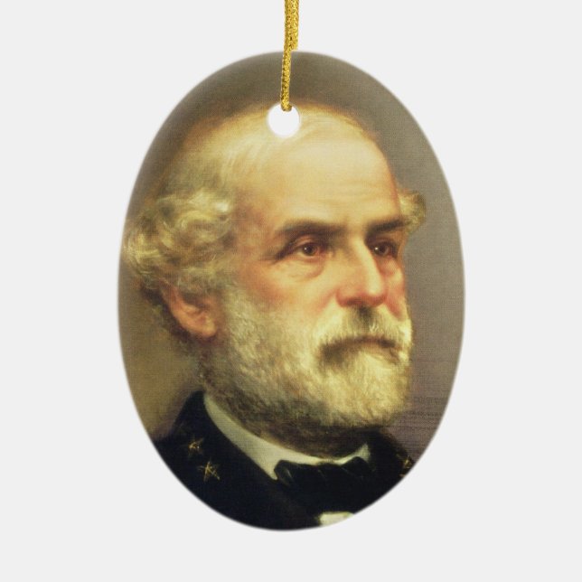 Robert E. Lee Ceramic Ornament (Front)