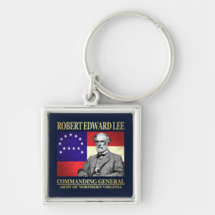 Robert E Lee (Commanding General) Keychain