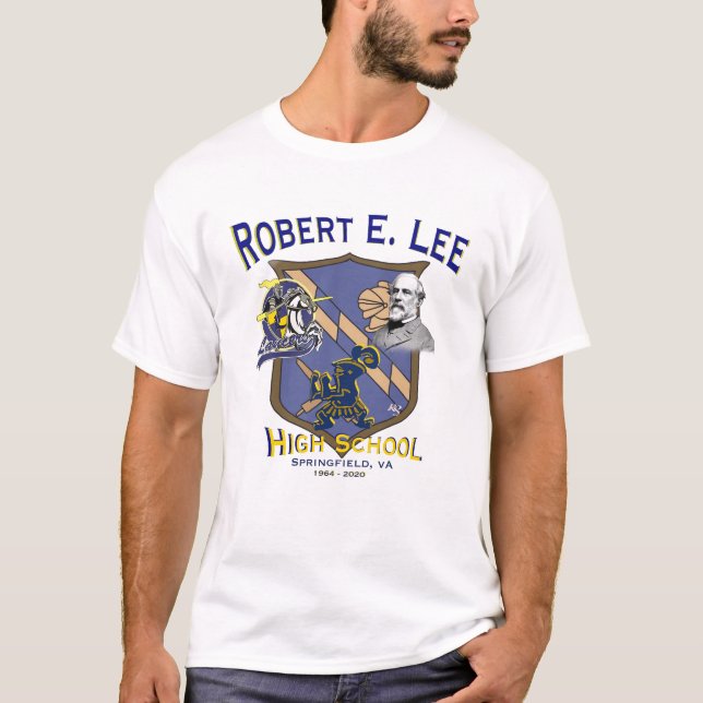 Robert E Lee High School T-Shirt (Front)