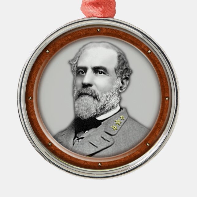 Robert E.Lee Metal Ornament (Front)