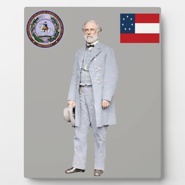 ROBERT E. LEE PLAQUE (Front)