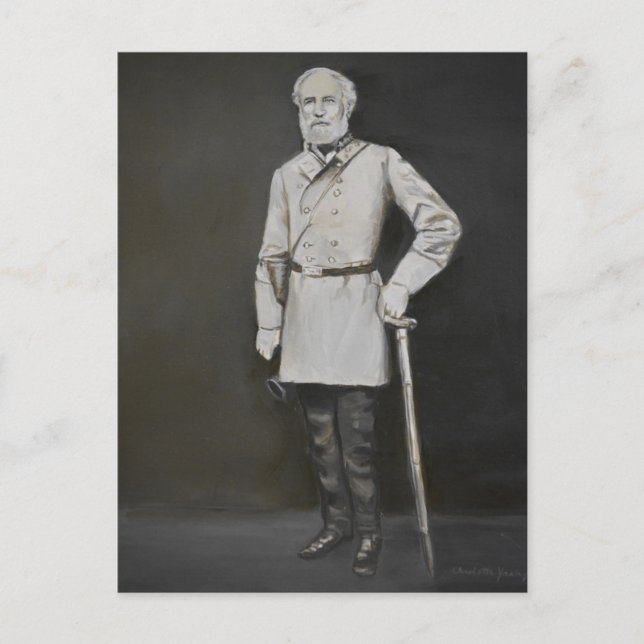 Robert E. Lee Portrait General Art Postcard (Front)