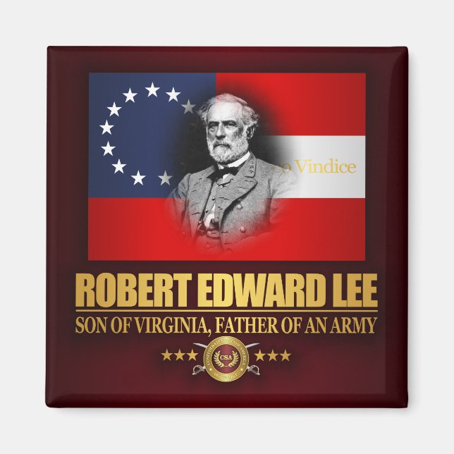 Robert E Lee (Southern Patriot) Magnet (Front)