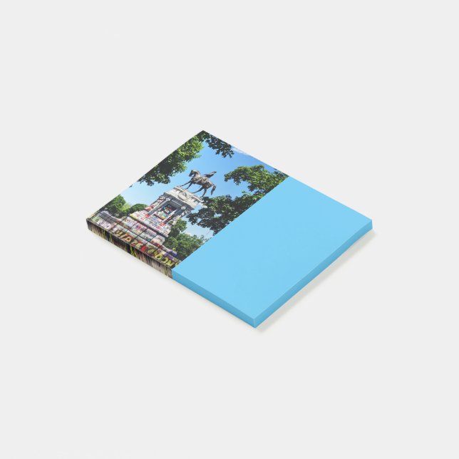 Robert E Lee Statue Post-it Notes (Angled)