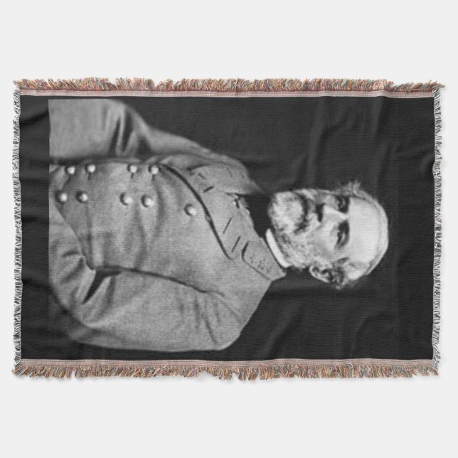 ROBERT E. LEE THROW BLANKET (Front)