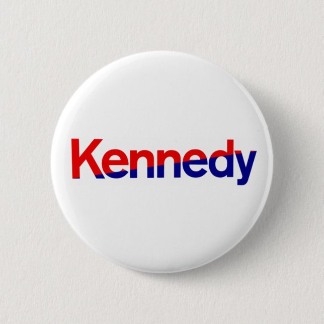 (Robert F.) KENNEDY 2 Inch Round Button (Front)