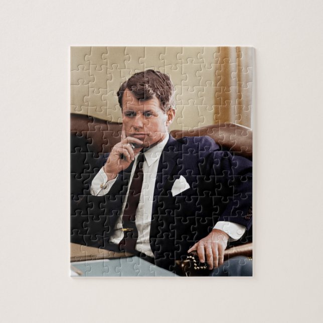 Robert F Kennedy Jigsaw Puzzle (Vertical)