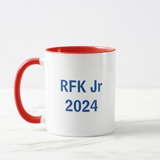 Robert F. Kennedy Jr 2024 red/white/blue  Mug (Left)