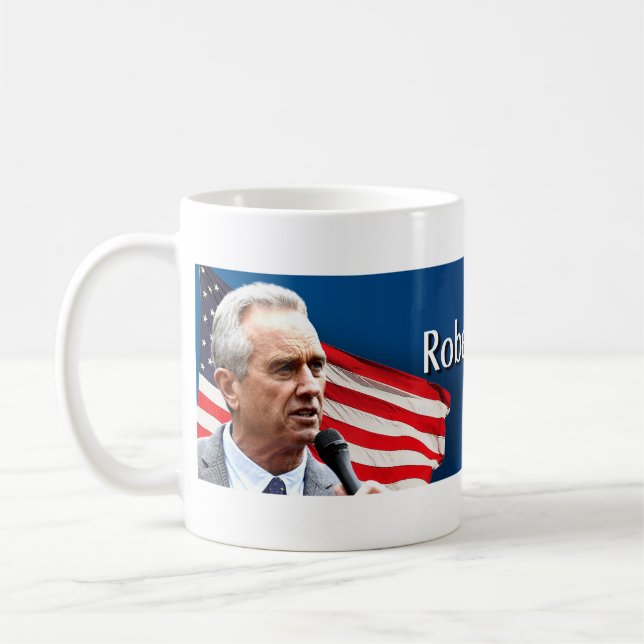 Robert F Kennedy Jr for President 2024 Coffee Mug (Left)