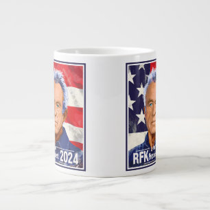 Robert F Kennedy, Jr. for President 2024, RFK Jr Large Coffee Mug