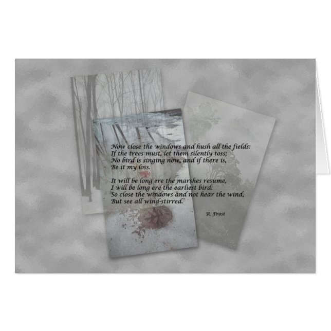 Robert Frost poetry (Front Horizontal)