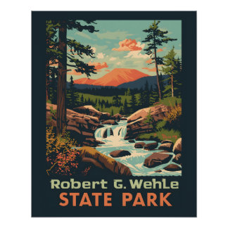 Robert G. Wehle State Park - New York  Poster