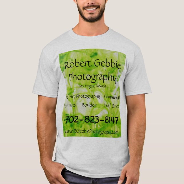 Robert Gebbie Photography T-Shirt (Front)